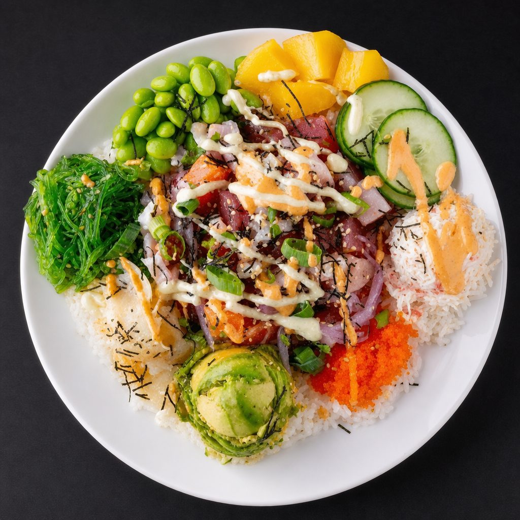 Large Poke Bowl.
